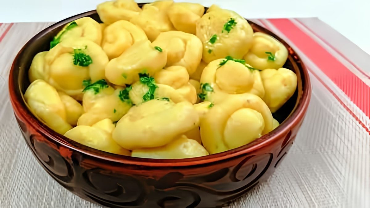 Pečené bramborové knedlíky s křupavou kůrčičkou 9 Pečené bramborové knedlíky s křupavou kůrčičkou