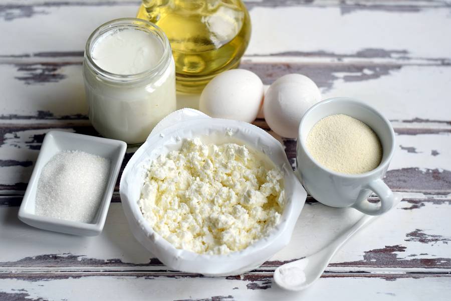 Rychlý a Chutný pečený tvaroh s proteinem pro Každý Den 2 pečený tvaroh s proteinem - Ingredience