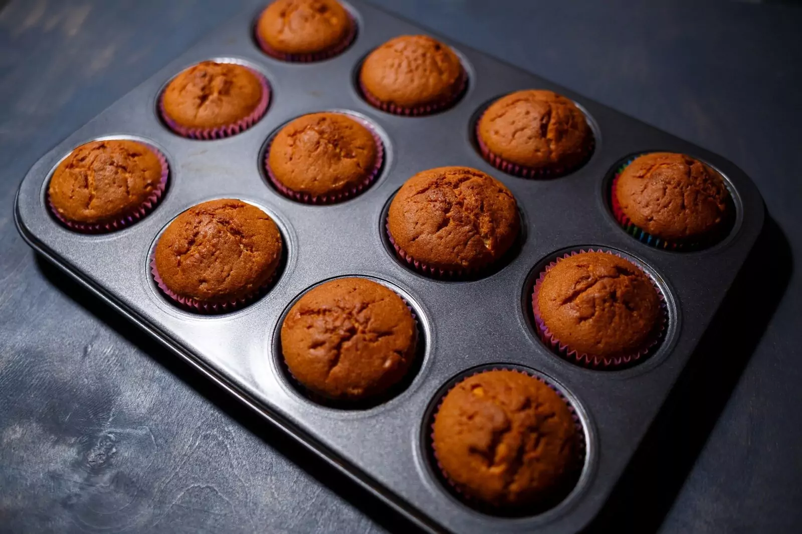 Rychlý a Chutný banánové muffiny pro Každý Den 3 banánové muffiny - Krok za krokem