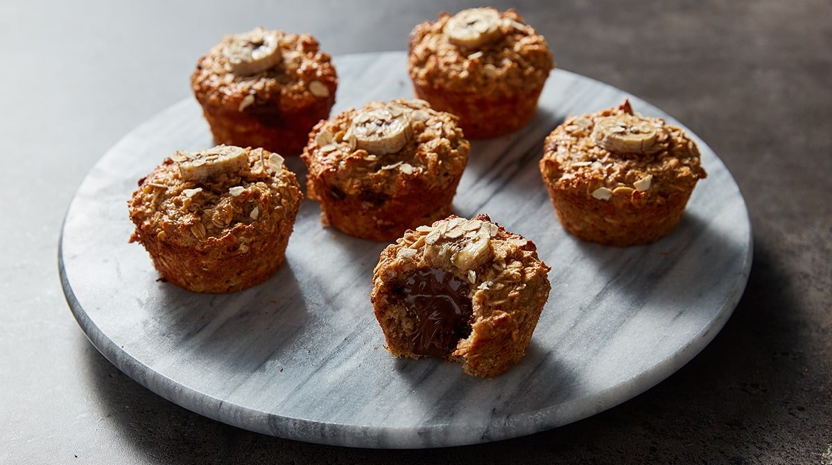 banánové muffiny - Featured