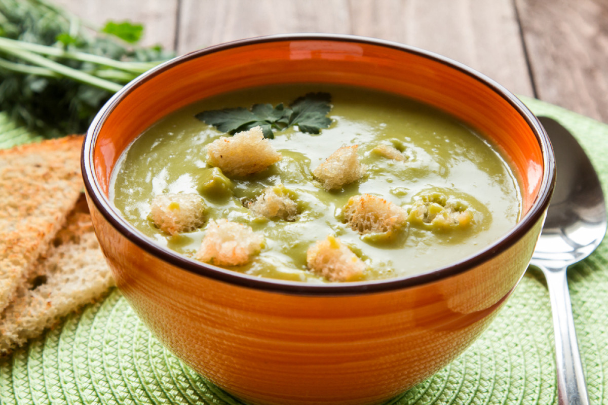 Perfektní hrášková polévka: Recept pro Začátečníky 13 hrášková polévka - Featured