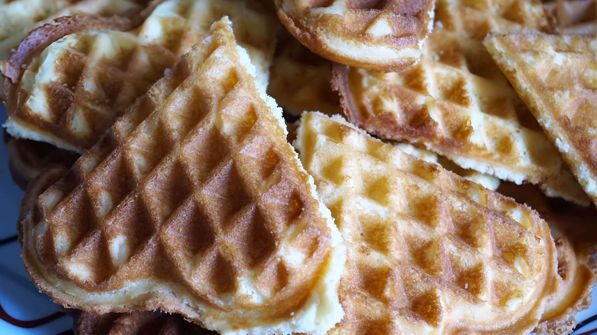 Zdravý vafle recept: Recept pro Celou Rodinu 8 vafle recept - Featured