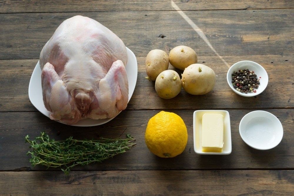 Rychlý a Chutný pečené kuře pro Každý Den 2 pečené kuře - Ingredience