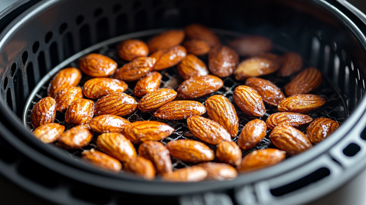 Jak připravit pražené mandle jako na vánočním trhu ve fritéze