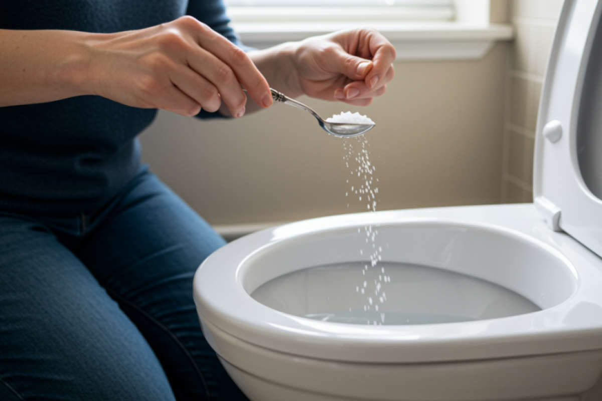 Jen málo lidí ví, proč je prospěšné přidávat sůl do toalety přes noc 11 Jen málo lidí ví, proč je prospěšné přidávat sůl do toalety přes noc