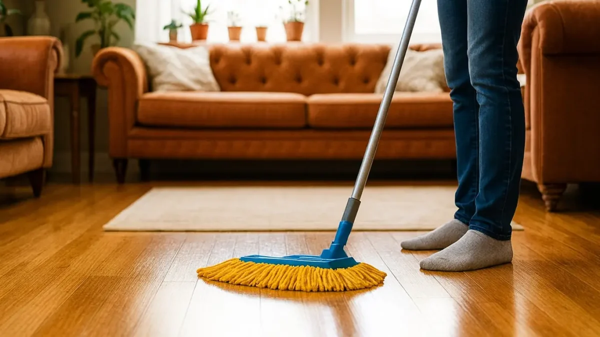 Přidám dvě kapky do kbelíku na mytí podlah a dům voní svěže celé dny: není to ocet ani citronová šťá...