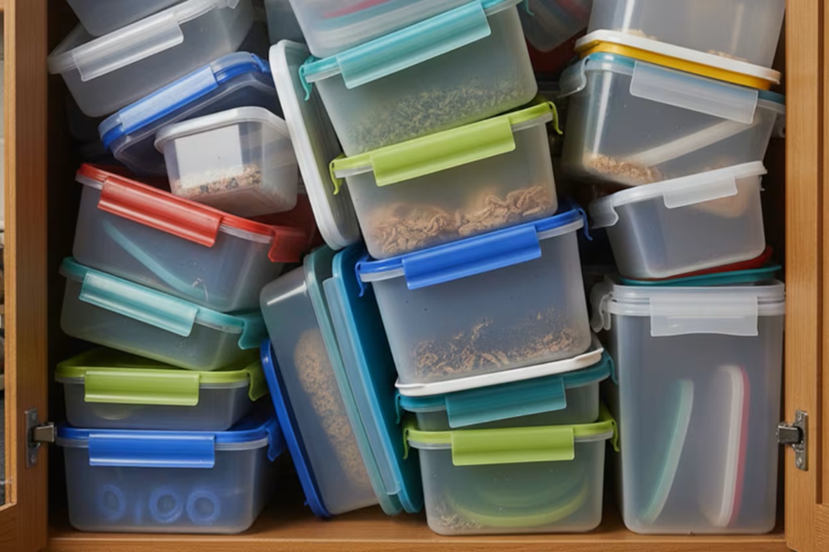 Sbohem neuspořádanému Tupperware v kuchyni: nový kousek, který zároveň organizuje a zdobí 2 Sbohem neuspořádanému Tupperware v kuchyni: nový kousek, který zároveň organizuje a zdobí